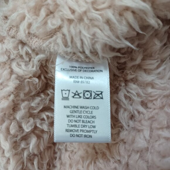 Natori Robe Blush Pink Plush Womens X Large - Picture 4 of 9